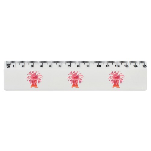 Sea anemone white - white, plastic