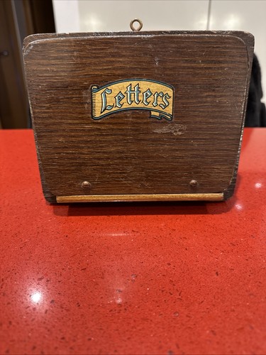 Vintage letter rack - vintage,