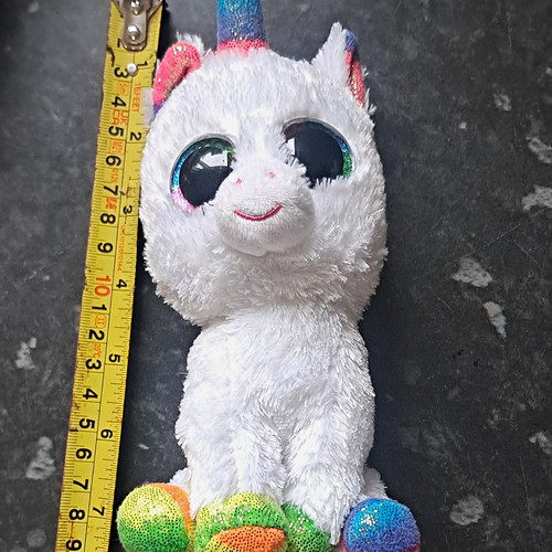 Beanie boos pixy - ty, white