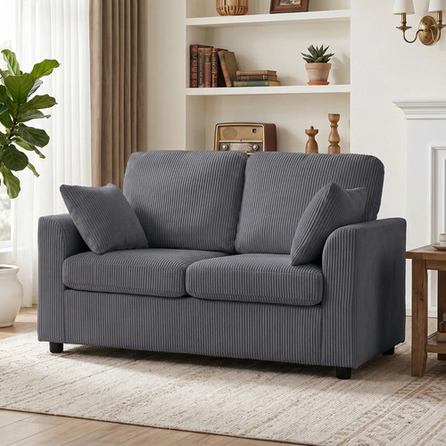2seater sofa corduroy couch - 2seater,