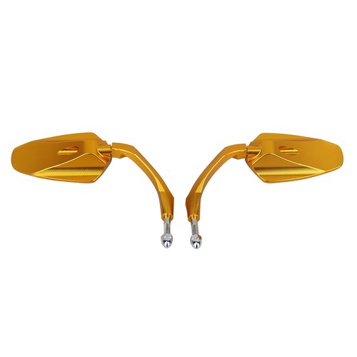 Gold motorcycle rear view - gold,