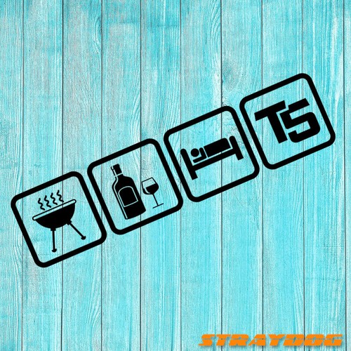Eat drink sleep van car - eat,