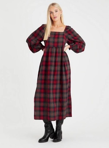 Tartan plaid check brushed - tu,
