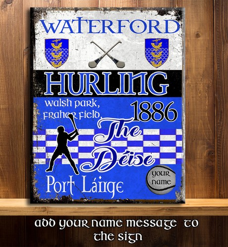 Personalised waterford hurling - personalised,