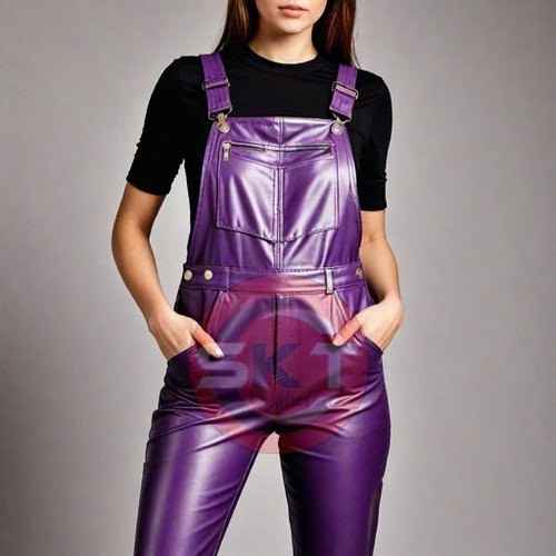 Women genuine leather purple - genuine,