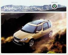 225726) Skoda Roomster Scout brochure 10/2010