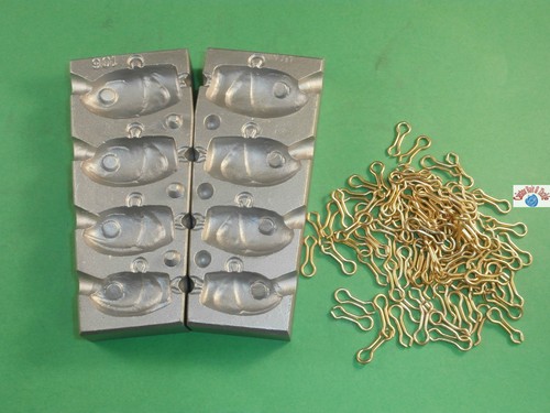 Mould jig fish head lead - fish,