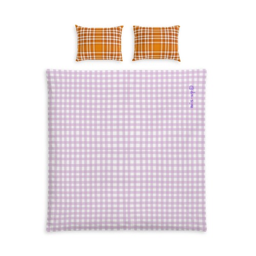 Cotton bed set tropicalorange - cotton,