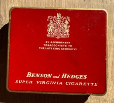 Vintage tin -Benson and Hedges cigarette tin