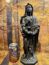 Our Lady of Sorrows, Mater Dolorosa Religious Statue shrine grave cast stone 15"