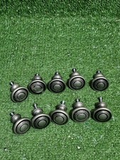 Vintage Drawer Handle Cupboard Pull Knob Art Deco Genuine Mid Century x10