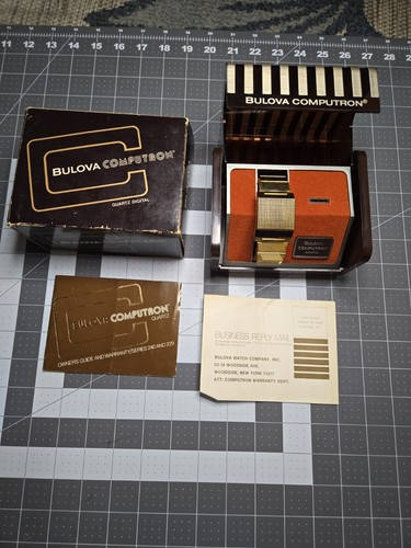Vintage 70s bulova computron - vintage,