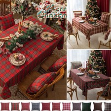 Plaid Christmas Pillowcase