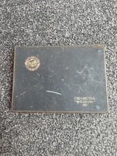 Vintage Cigarette Tin- Players Navy Cut Medium 50 Marcovitch  Black & White