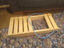 SNOW SLEDGE OR SLEIGH 91X 42CM X 14CM WITH METAL COVERED RUNNERS FOR EXTRA SPEED