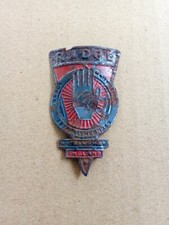 RUDGE RED Color Emblem Head