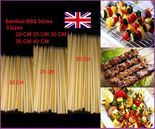 Bbq bamboo sticks - bamboo, wooden