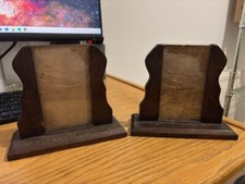 Vintage Art Deco Wooden Freestanding Photo Frames