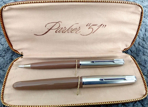 Vintage parker cocoa set - vintage,