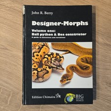 Designer Morphs - John R Berry  Vol 1 Ball Python Boa Constrictor - ! SNAKES !