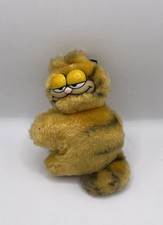 Vintage Dakin Garfield Cat Swivel Head Clip-On Hugger Gripper 3.5" Plush