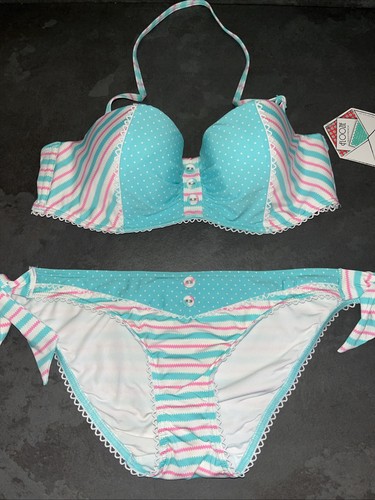 Ladies pink blue spot - spot, &