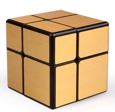 QiYi 2x2x2 Mirror Cube Gold