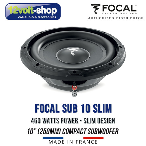 Focal sub slim 10 - slim, 10"