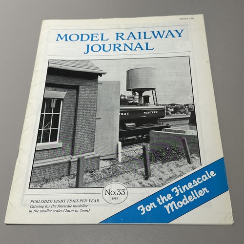 Model railway journal - model, 33