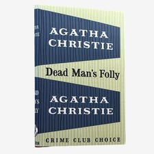 Agatha Christie Poirot Dead Man's Folly 2014 Facsimile Edition Hardcover