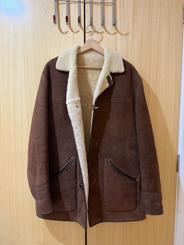 Brown authentic sheepskin - brown,