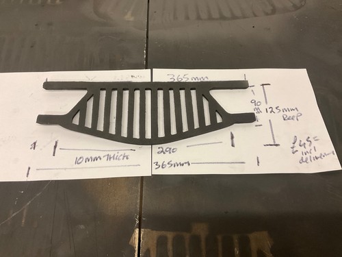 Fire gratecast iron - gratecast,
