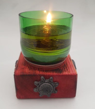 Handmade Indoor Oil Lamp Glass