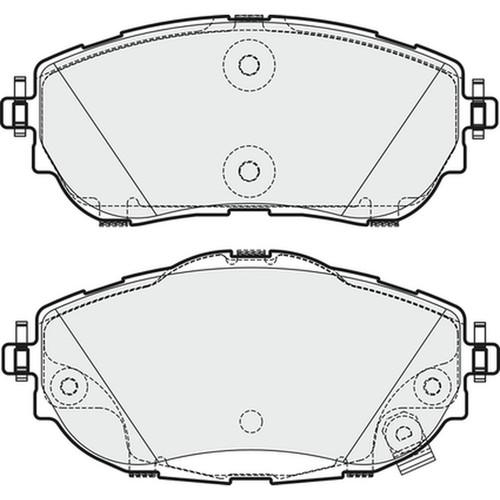 Brake pads set for toyota - pads,
