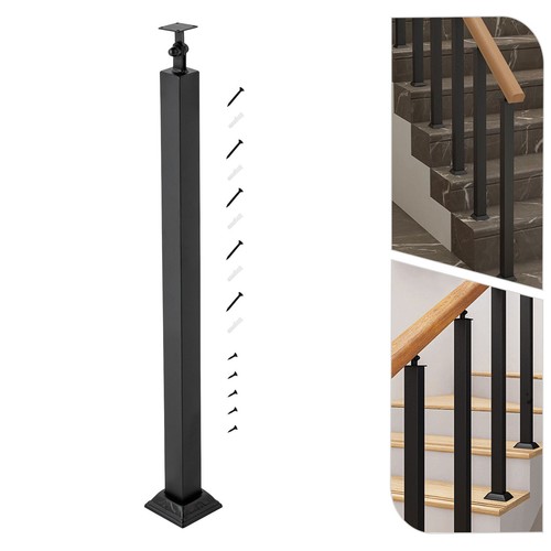 Metal stair railing handrail - metal,
