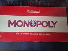 Monopoly 1970/80's Vintage Waddington Ltd 100% Complete Made In Great Britain 