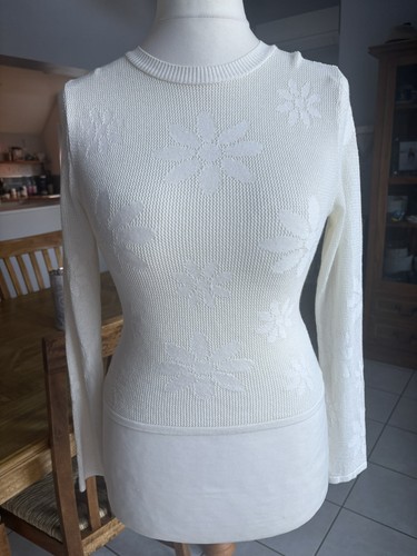 Zara cream flower semi - zara,