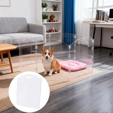 Clear Acrylic Dog Gate