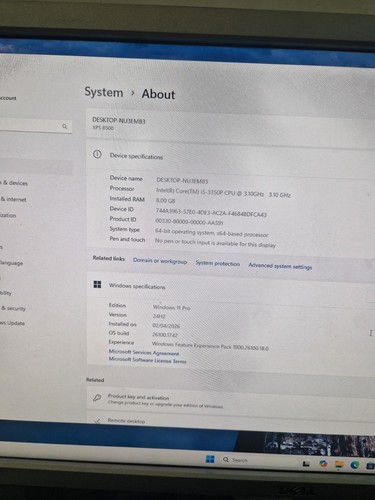 Dell xps 8500 3350p - xps,
