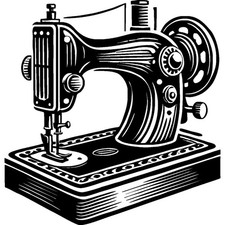'Vintage Sewing Machine'