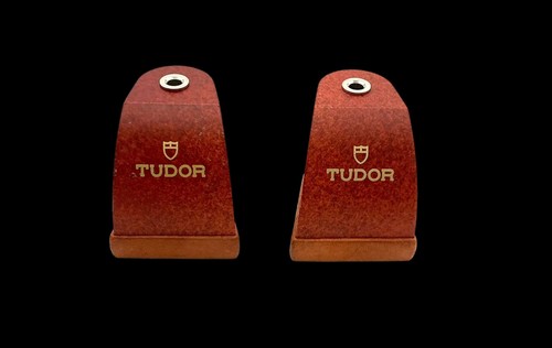Tudor watch stand pair - watch, small