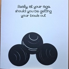 bowls card. crown green bowls