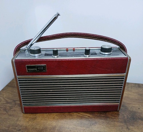 Roberts r505 red leather - roberts,
