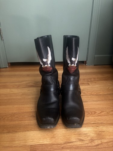 Harley davidson black leather - davidson,