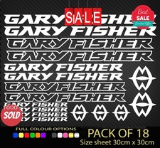 GARY FISHER Vinyl Decal