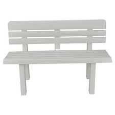 2 Seater Plastic Garden Bench