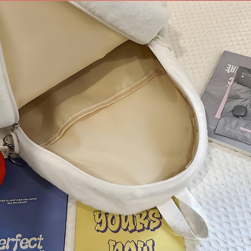 Seal plush backpack soft - seal,
