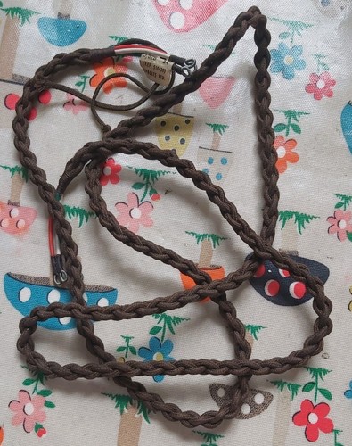 Bakelite phone braided cord - phone,