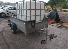 750KG Single Axle Galvanized Steel Beaver Tail Trailer Not Ifor Williams