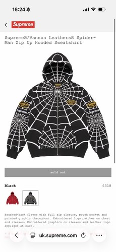 Supreme vanson leathers - supreme,